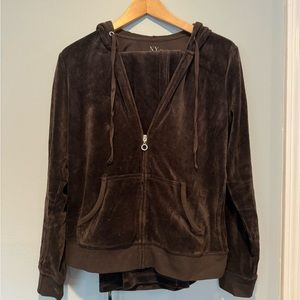 🎉Dark Brown Velour Set